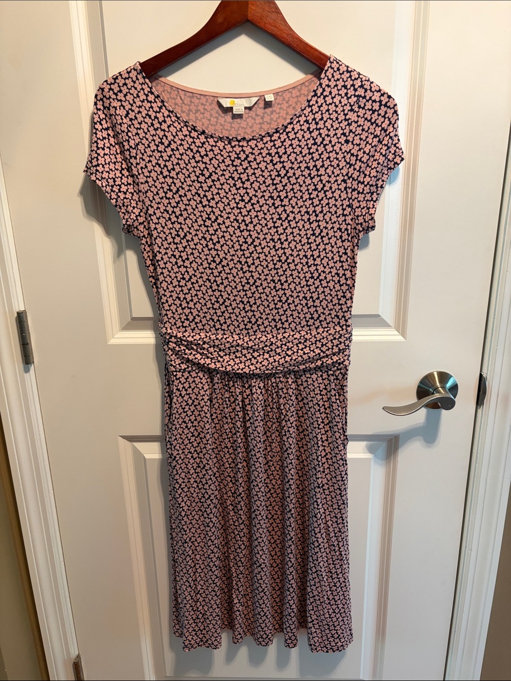Boden Amelia Pink Floral Dress